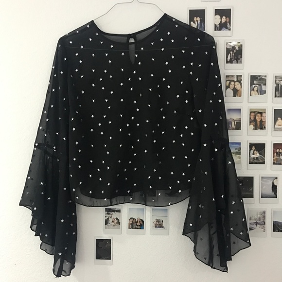 LF Tops - Star print blouse